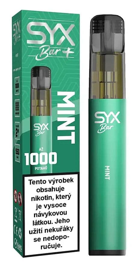 SYX BAR 1000 — Mint, 16,5 mg/ml