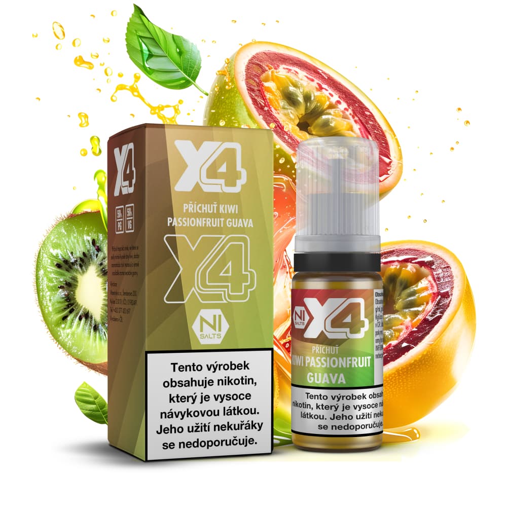 X4 Bar Juice — Kiwi Passionfruit Guava 10 mg/ml