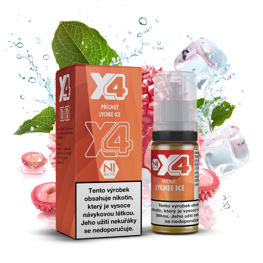 X4 Bar Juice — Lychee Ice 10 mg/ml