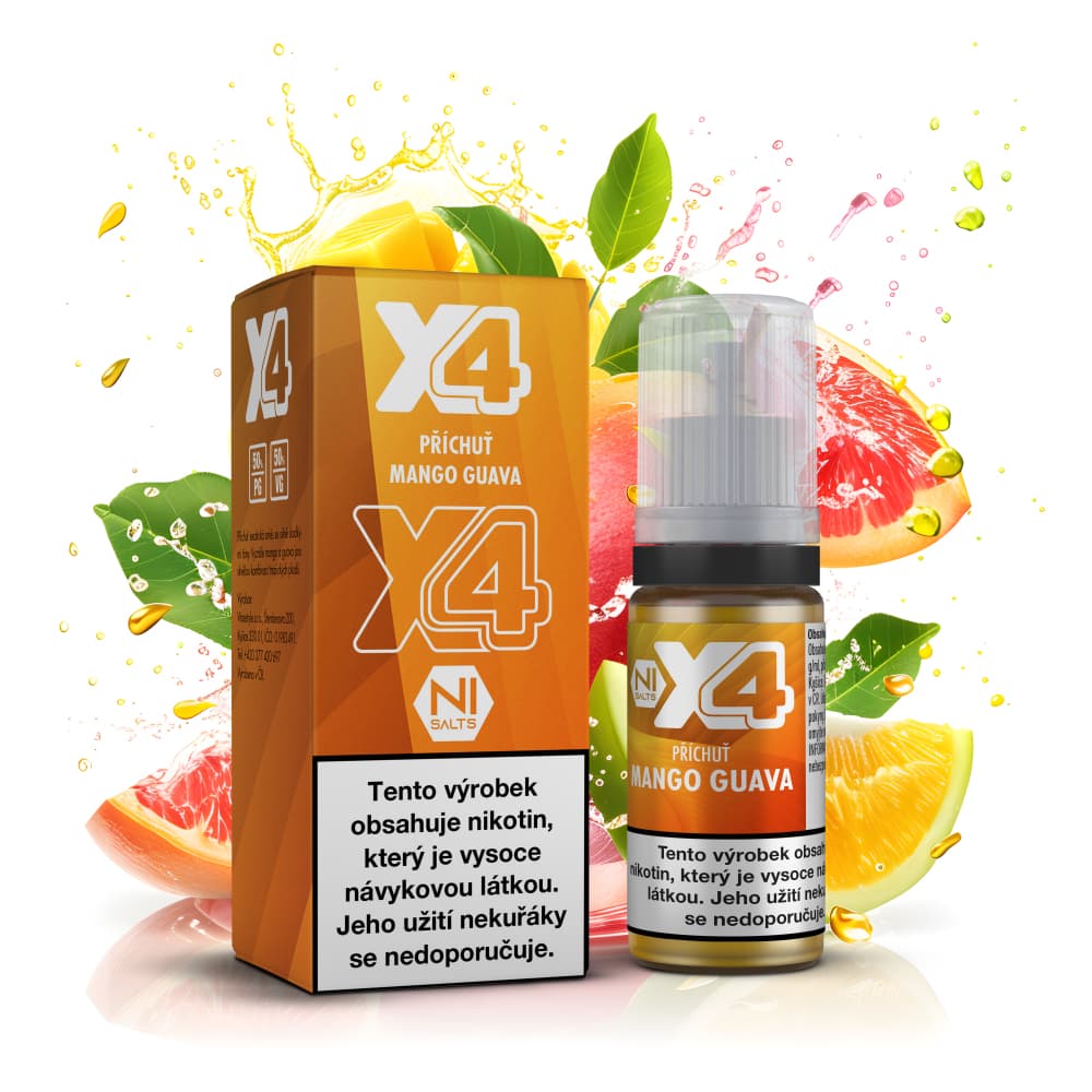 X4 Bar Juice — Mango Guava 10 mg/ml