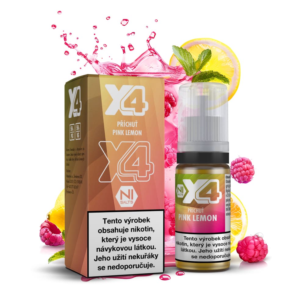 X4 Bar Juice — Pink Lemon 10 mg/ml