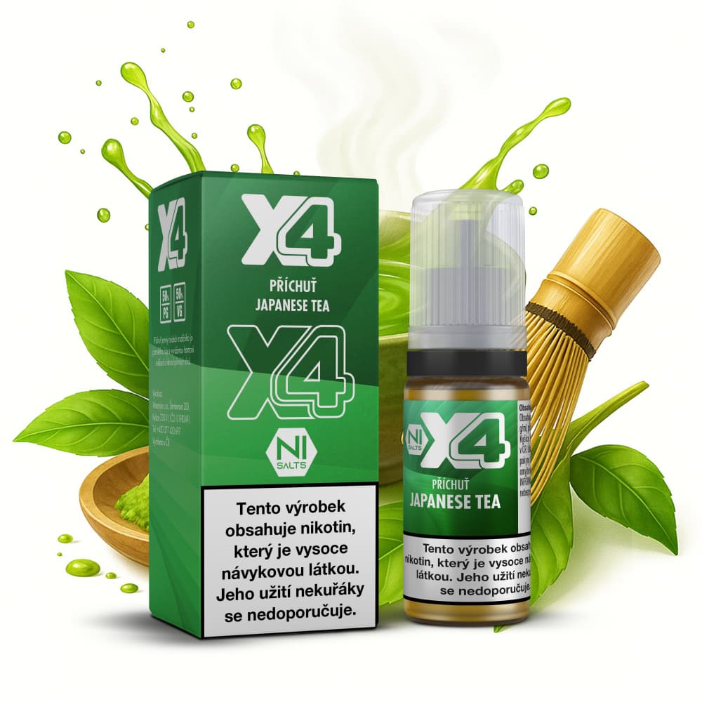 X4 Bar Juice — Japanese Tea 10 mg/ml
