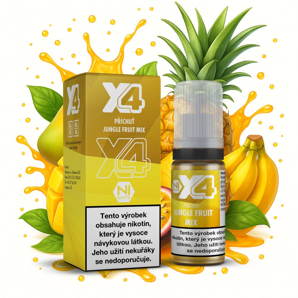 X4 Bar Juice — Jungle Fruit Mix 10 mg/ml