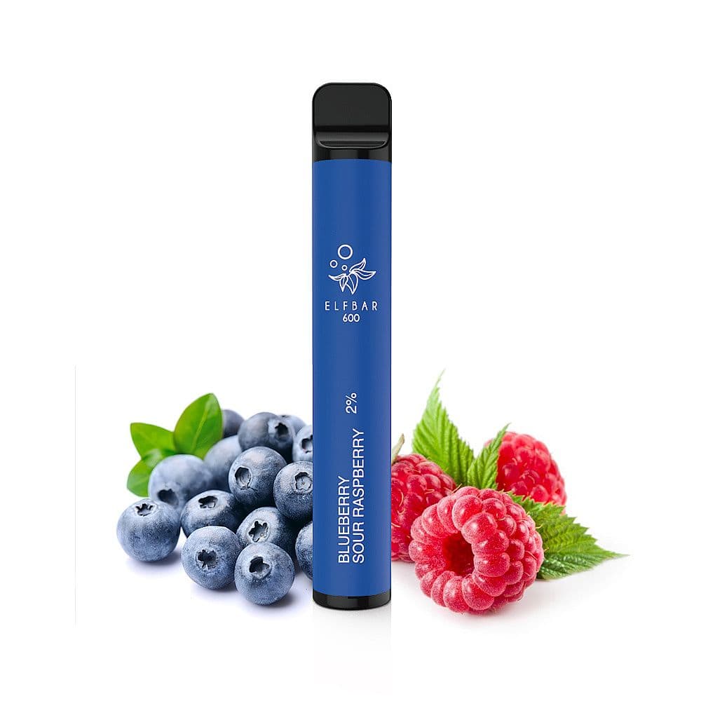 Elf Bar 600 — Blueberry Raspberry, 20 mg/ml