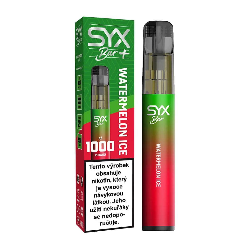 SYX BAR 1000 — Watermelon Ice, 16,5 mg/ml