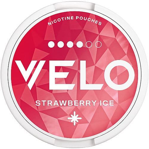 VELO — Strawberry Ice, 10,9 mg/sáček