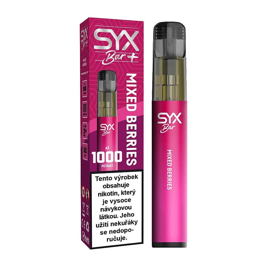 SYX BAR 1000 — Mixed Berries, 16,5 mg/ml