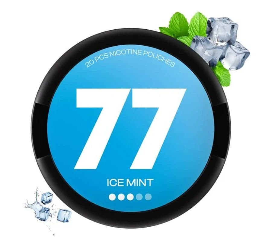 77 — Ice Mint, 10,4 mg/sáček