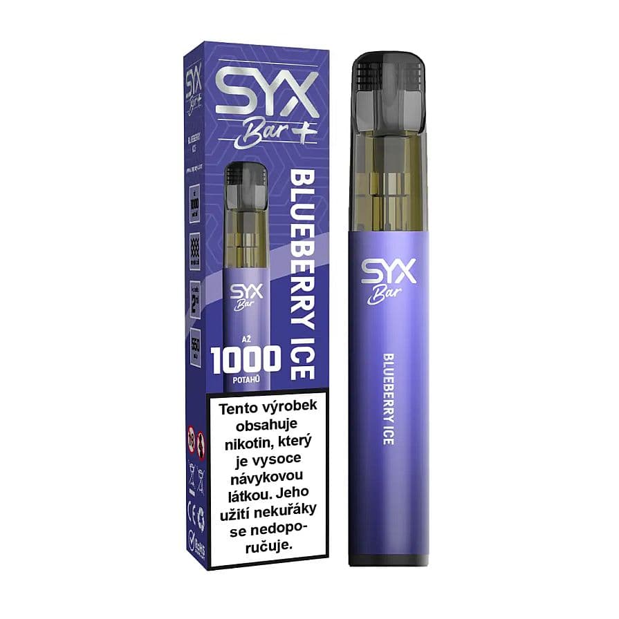 SYX BAR 1000 — Blueberry Ice, 16,5 mg/ml