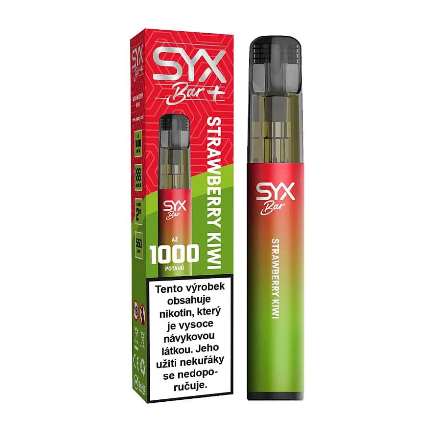 SYX BAR 1000 — Strawberry Kiwi, 16,5 mg/ml
