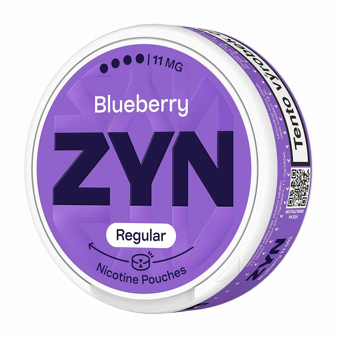ZYN — Blueberry, 11 mg/sáček
