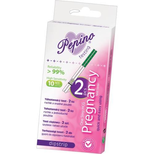 Pepino Dipstrip One Step těhotenský test