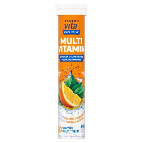 Maxi Vita Exclusive multivitamin šumivé tablety