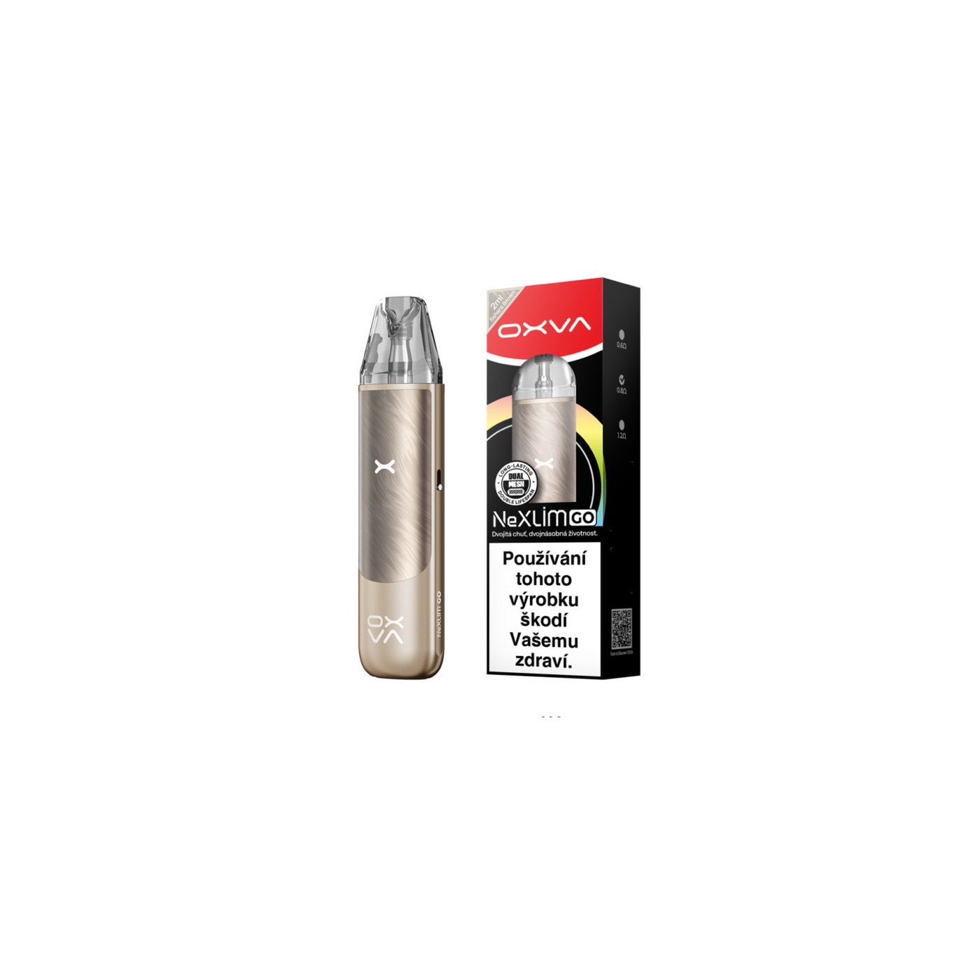 OXVA NeXLIM GO Pod Kit Sahara Brown