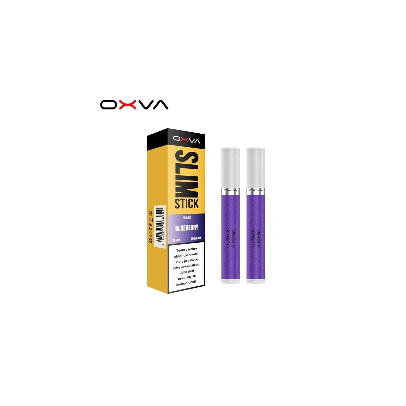 OXVA SLIMSTICK Pod Blueberry 20mg 2 ks