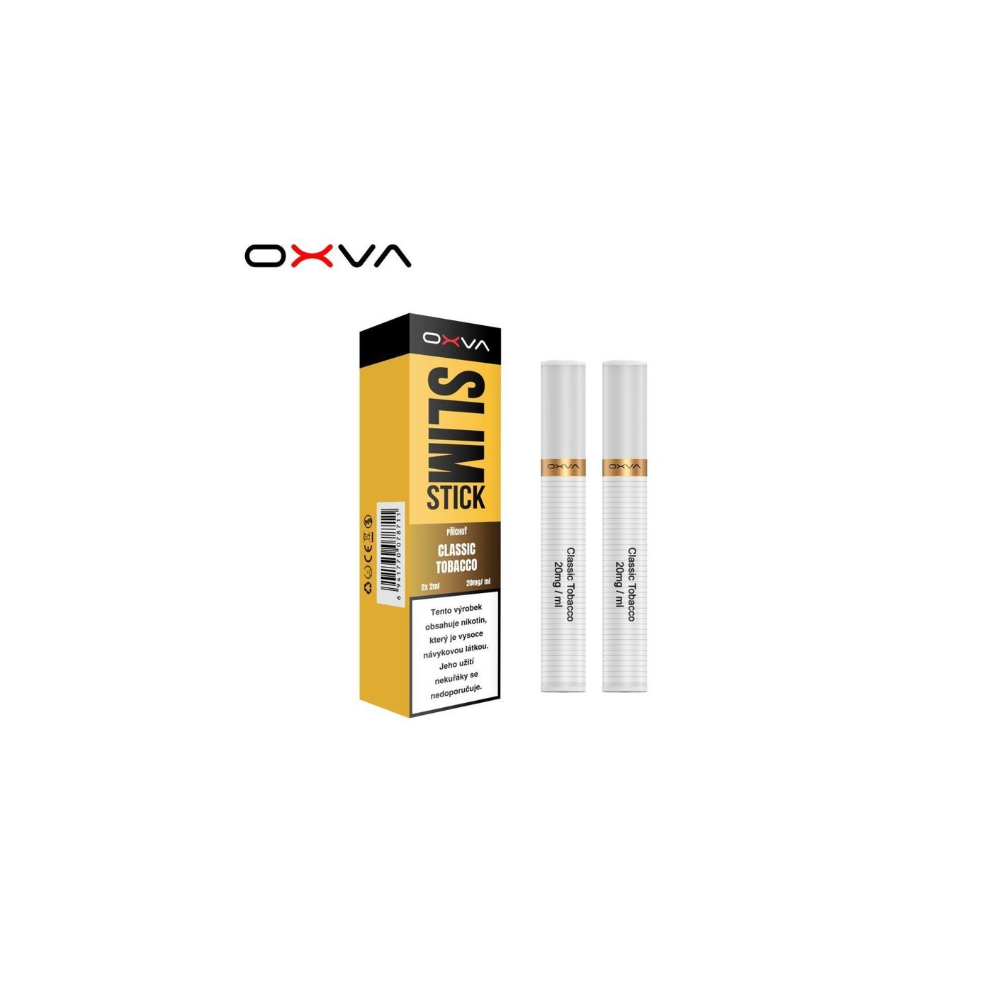 OXVA SLIMSTICK Pod Classic Tobacco 20mg 2 ks