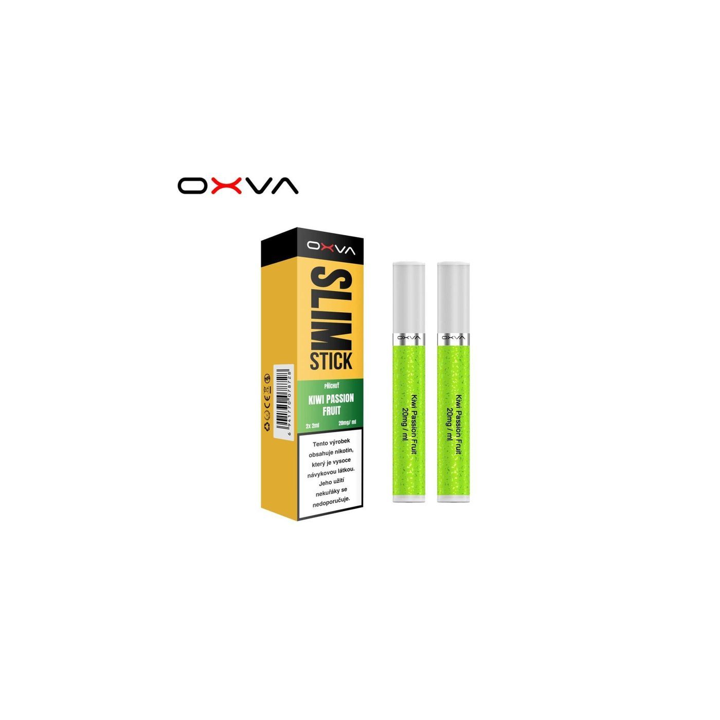OXVA SLIMSTICK Pod Kiwi Passion Fruit 20mg 2 ks