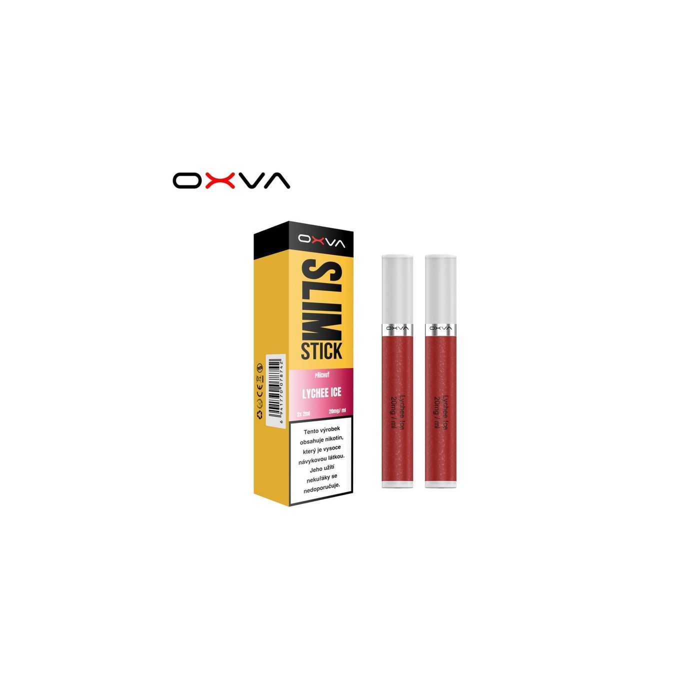 OXVA SLIMSTICK Pod Lychee Ice 20mg 2 ks