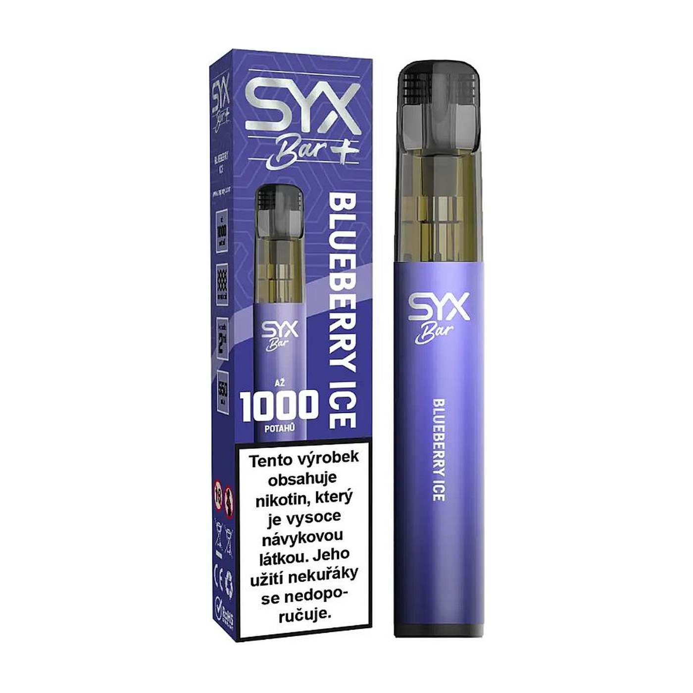 SYX BAR 1000 Blueberry Ice 16,5mg