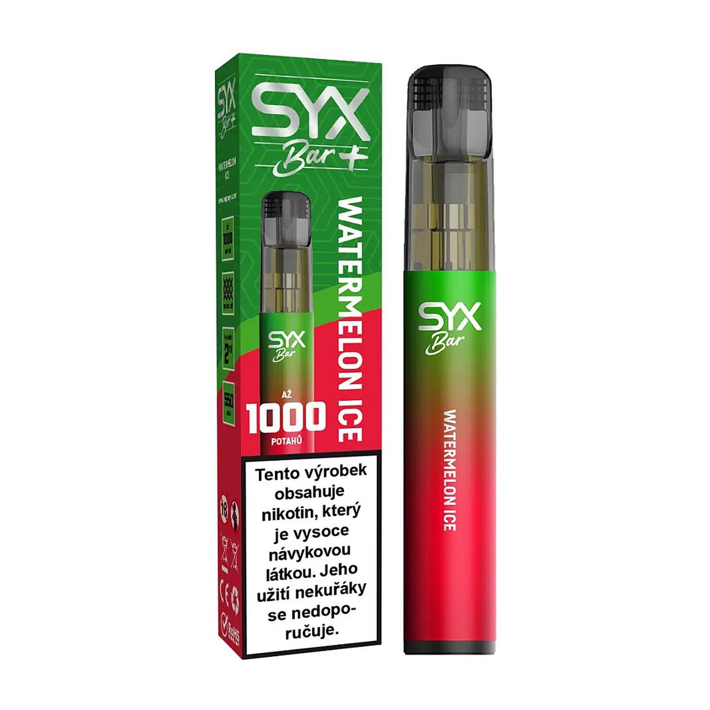 SYX BAR 1000 Watermelon Ice 16,5mg