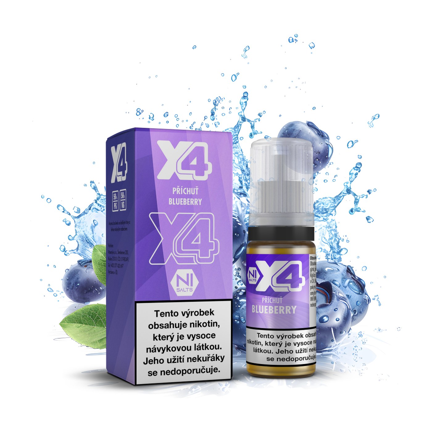X4 Bar Juice - Blueberry 20mg