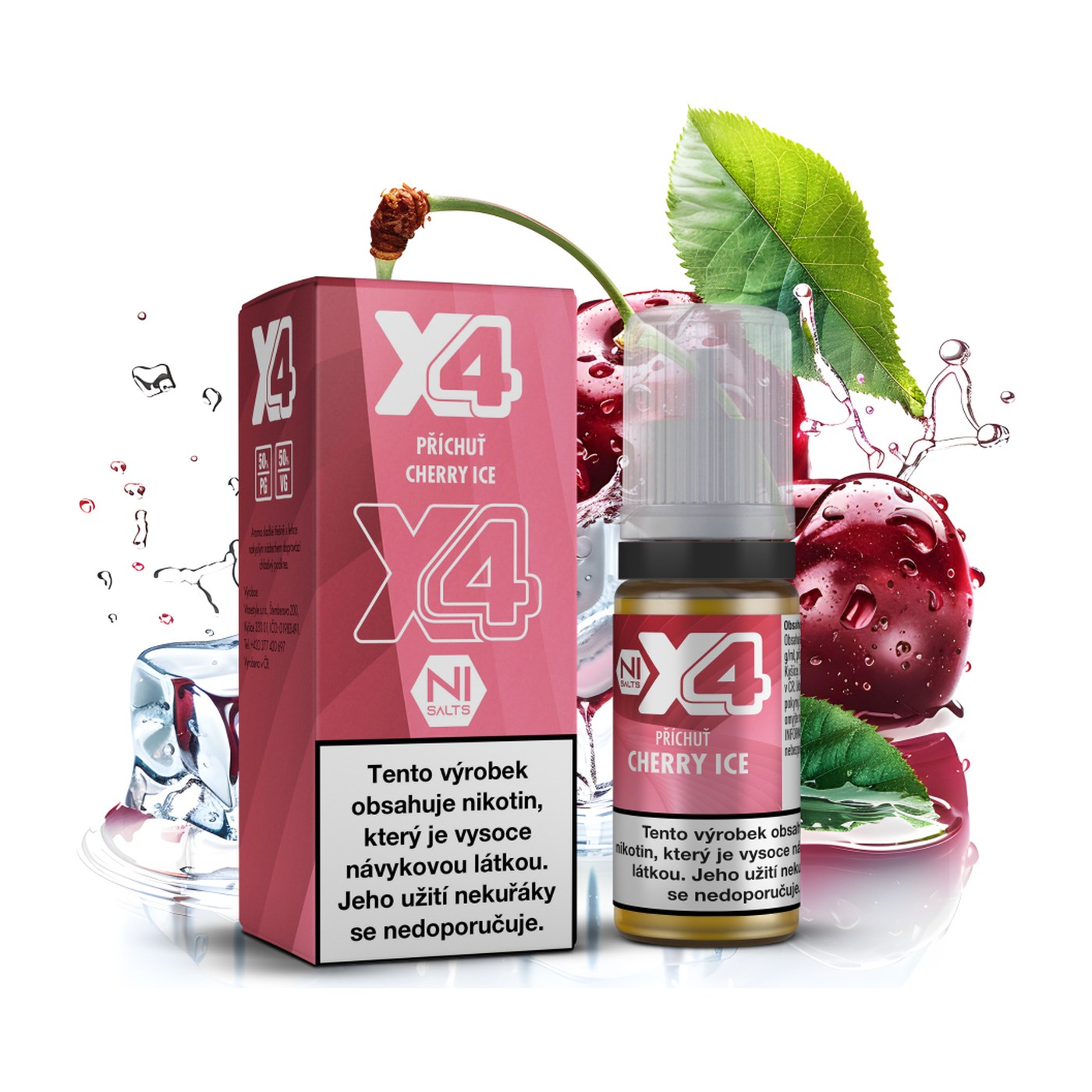 X4 Bar Juice - Cherry Ice 20mg