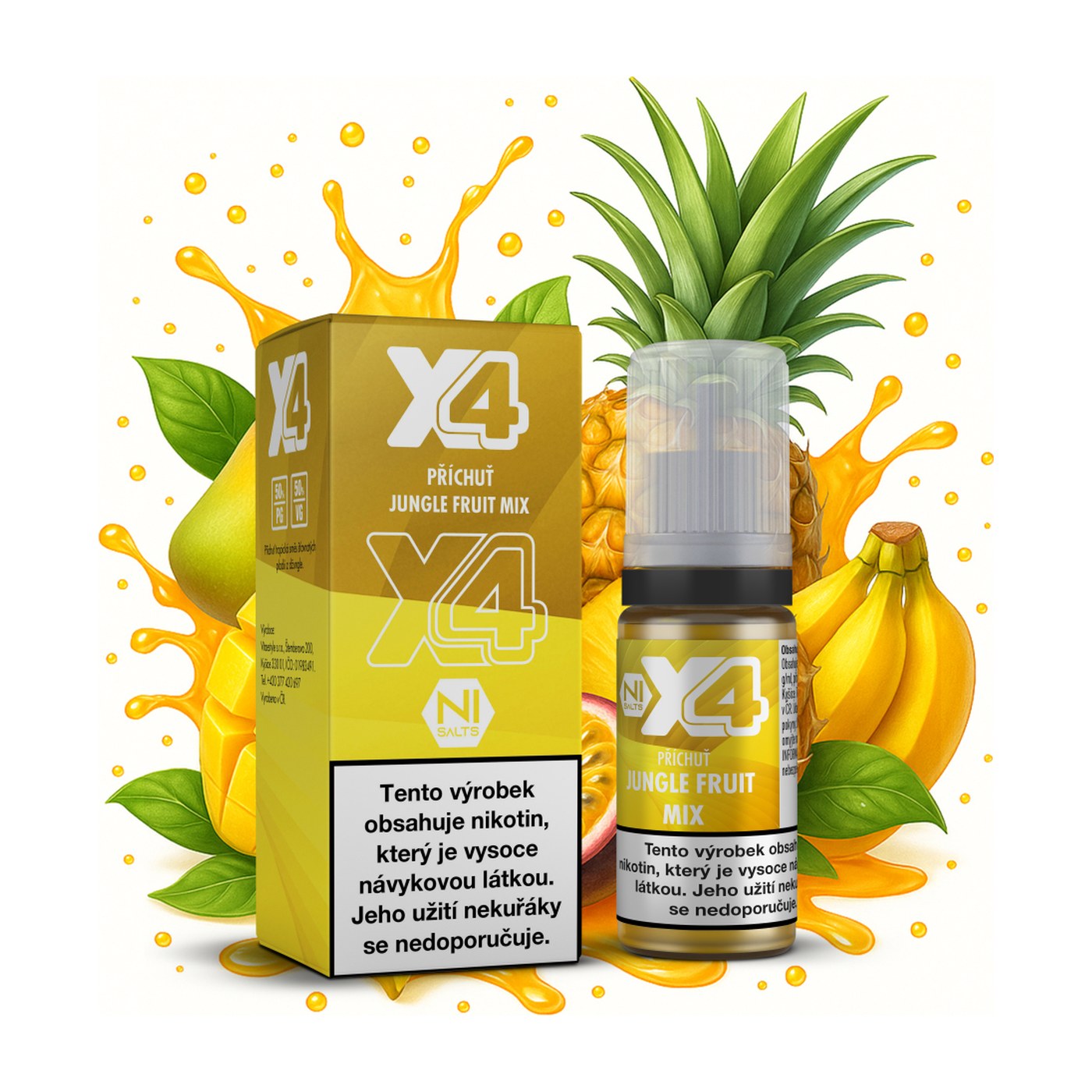 X4 Bar Juice - Jungle Fruit Mix 20mg